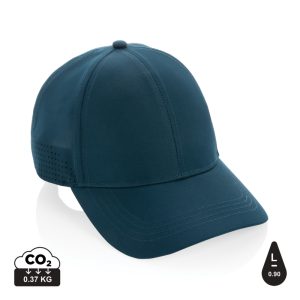 Impact AWARE™ RPET 6 panel sports cap, navy