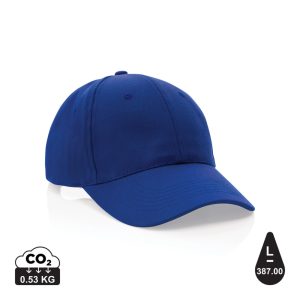 Impact 6 panel 280gr Recycled cotton cap with AWARE™ tracer,