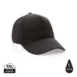   Impact 5panel 280gr Recycled cotton cap with AWARE™ tracer,