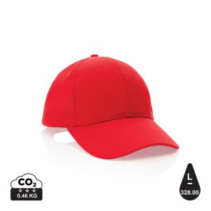 Impact 6 panel 190gr Recycled cotton cap with AWARE™ tracer,