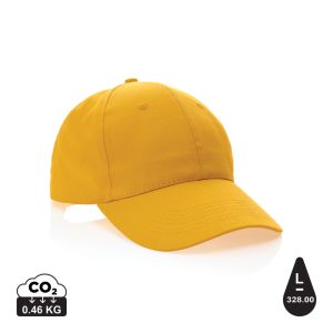 Impact 6 panel 190gr Recycled cotton cap with AWARE™ tracer,