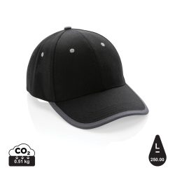   Impact AWARE™ Brushed rcotton 6 panel contrast cap 280gr, bl