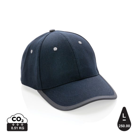 Impact AWARE™ Brushed rcotton 6 panel contrast cap 280gr, na