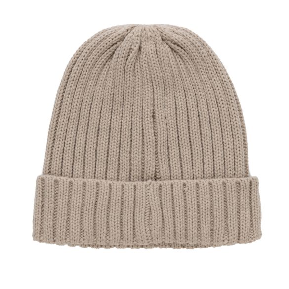 Kennedi AWARE™ Polylana® beanie with large rib, desert