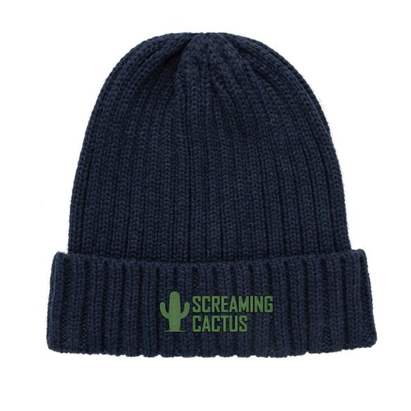 Kennedi AWARE™ Polylana® beanie with large rib, navy