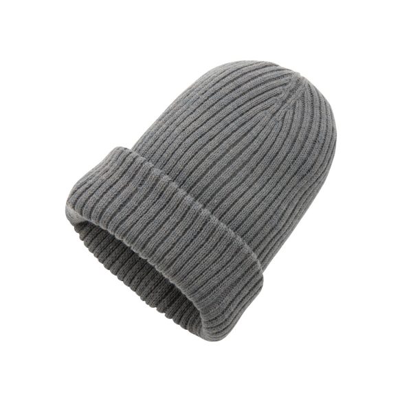 Impact AWARE™  Polylana® double knitted beanie, anthracite