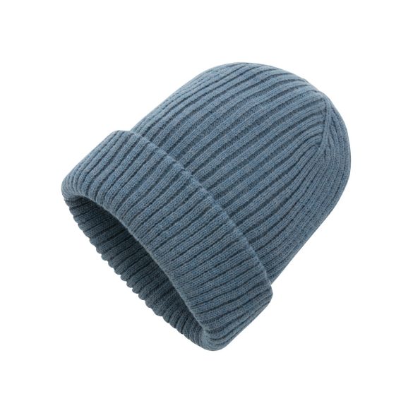 Impact AWARE™  Polylana® double knitted beanie, blue