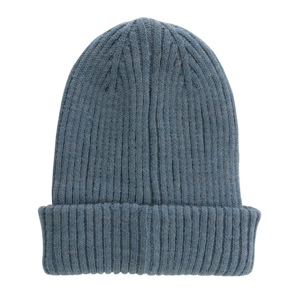 Impact AWARE™  Polylana® double knitted beanie, blue