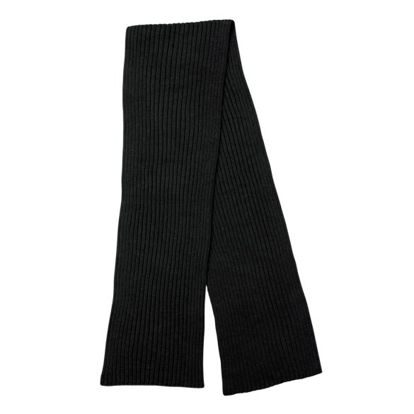 Impact AWARE™ Polylana® knitted scarf 180 x 25cm, black