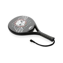 No Fear Fiber Glass Padel Racket, black