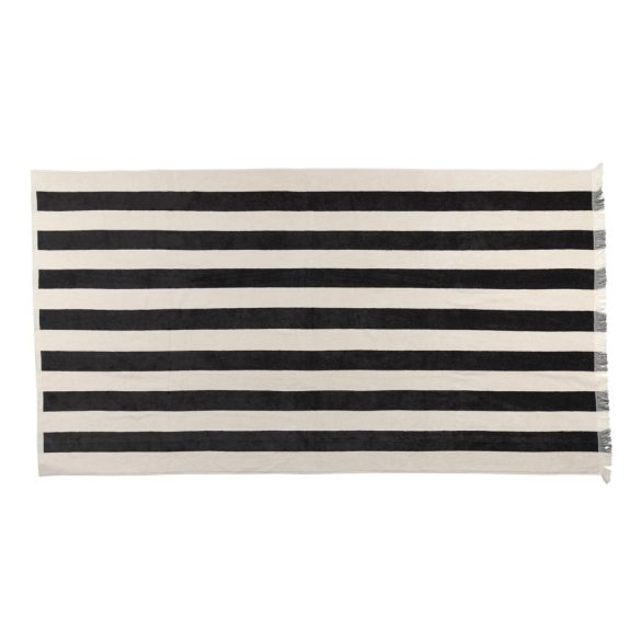 Ukiyo Yukari AWARE™ XL deluxe beach towel 100x180cm, anthracite