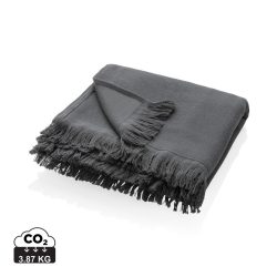   Ukiyo Keiko AWARE™ solid hammam towel 100x180cm, anthracite