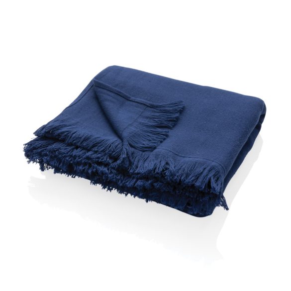 Ukiyo Keiko AWARE™ solid hammam towel 100x180cm, navy