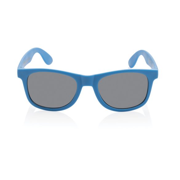 GRS recycled PP plastic sunglasses, blue