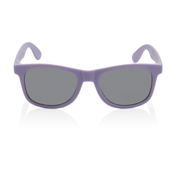 GRS recycled PP plastic sunglasses, purple