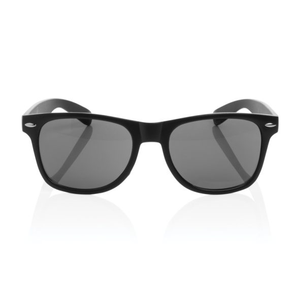 GRS recycled plastic sunglasses, black