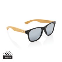 FSC® Bamboo and RCS recycled plastic sunglasses, black