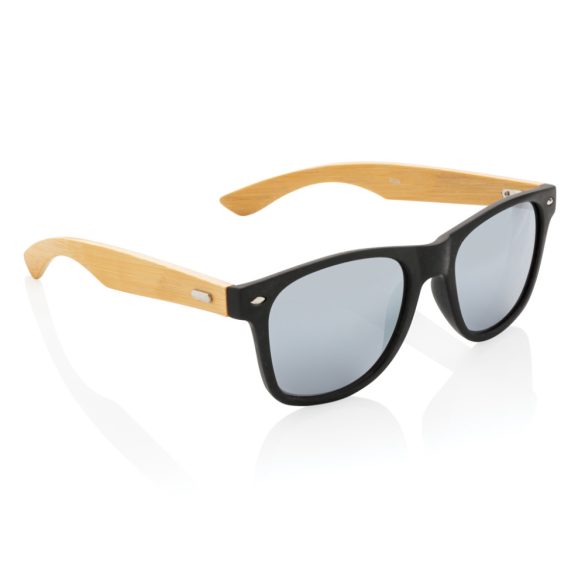 FSC® Bamboo and RCS recycled plastic sunglasses, black