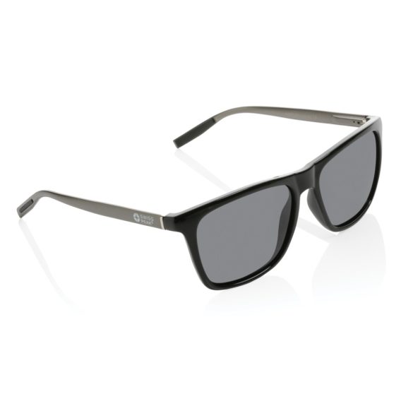 Swiss Peak RCS rplastic polarised sunglasses, black