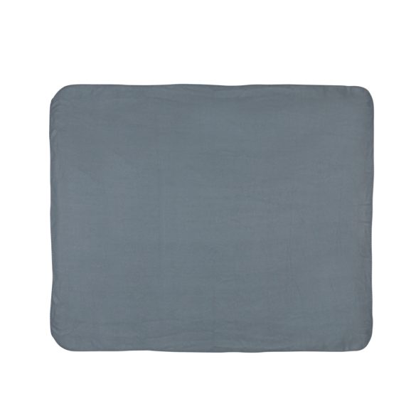 Fleece blanket in pouch, anthracite