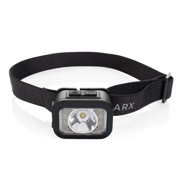 Gear X RCS rPlastic heavy duty head torch, black