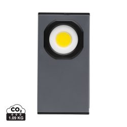   Gear X RCS recycled plastic USB pocket work light 260 lumen, grey