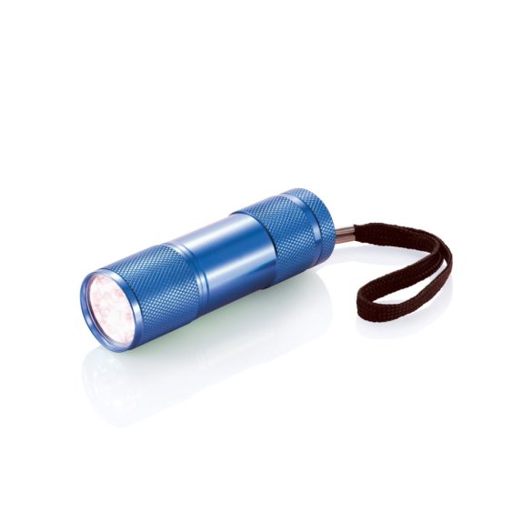 Quattro aluminium torch, blue