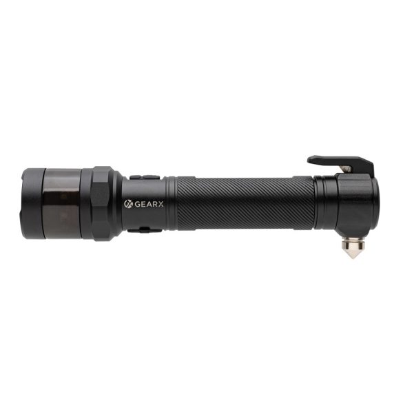 Gear X RCS recycled aluminium high performance car torch, black