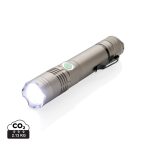 Rechargable 3W flashlight, grey