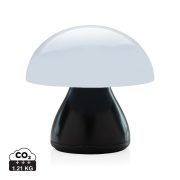   Luming RCS recycled plastic USB re-chargeable table lamp, black