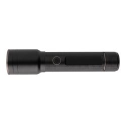   RCS recycled aluminum USB-rechargeable heavy duty torch, black