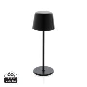   Zenic RCS recycled plastic USB re-chargable table lamp, black