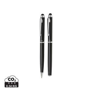 Swiss Peak deluxe pen set, black
