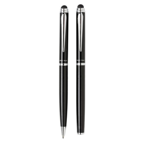 Swiss Peak deluxe pen set, black