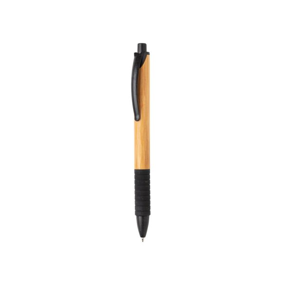 Bamboo & wheat straw pen, black