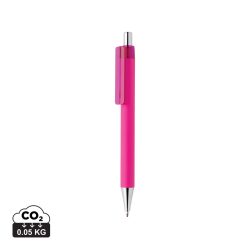 X8 RCS certified R-ABS smooth touch pen, pink