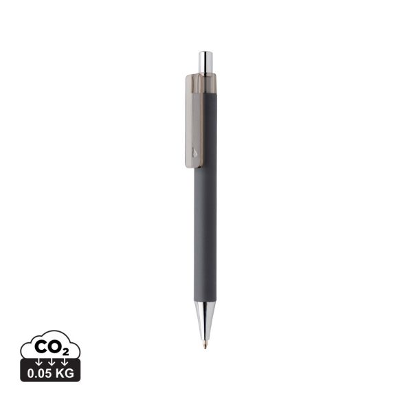 X8 RCS certified R-ABS smooth touch pen, grey