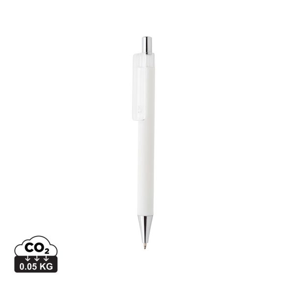 X8 RCS certified R-ABS smooth touch pen, white