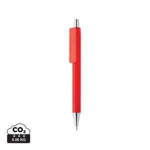 X9 smooth touch pen, red