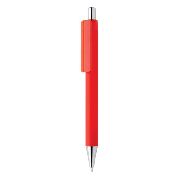 X9 smooth touch pen, red