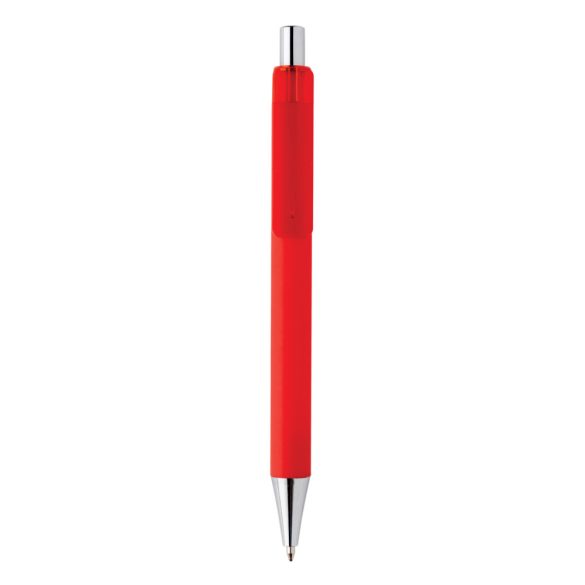 X9 smooth touch pen, red