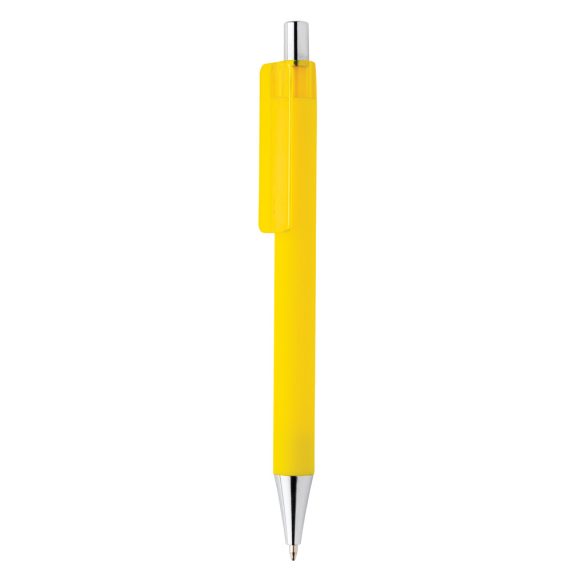X8 RCS certified R-ABS smooth touch pen, yellow