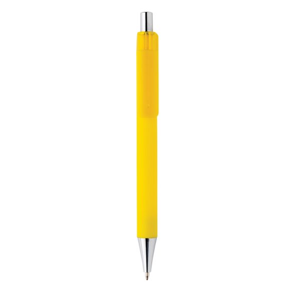X8 RCS certified R-ABS smooth touch pen, yellow