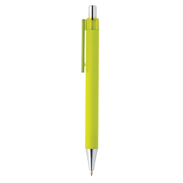 X8 RCS certified R-ABS smooth touch pen, lime