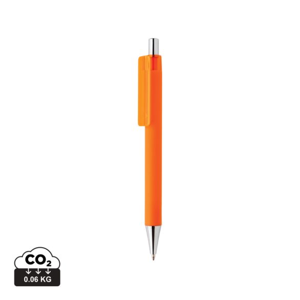 X9 smooth touch pen, orange