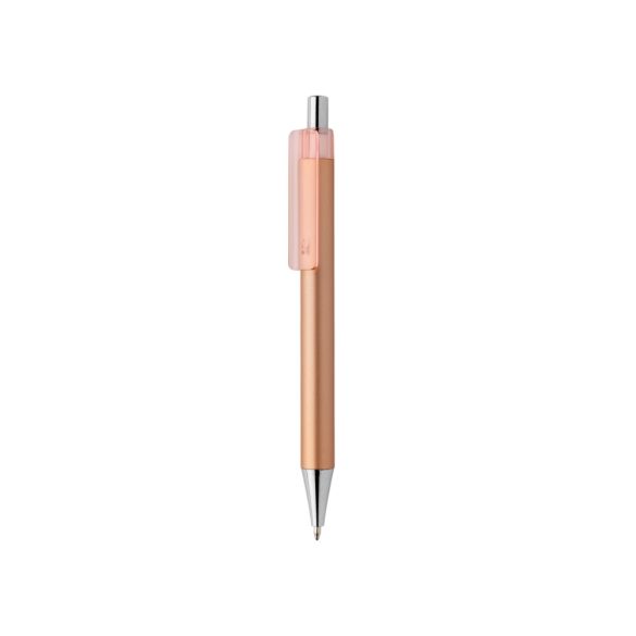 X8 metallic pen, brown