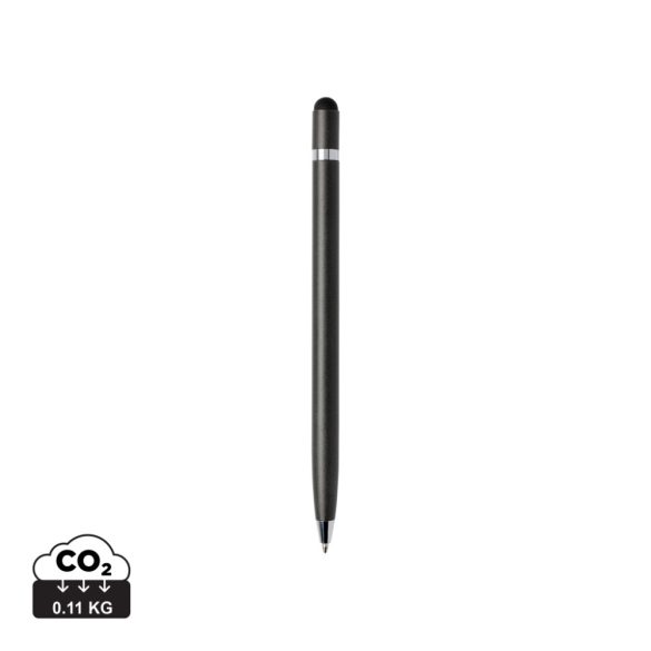 Simplistic metal pen, grey