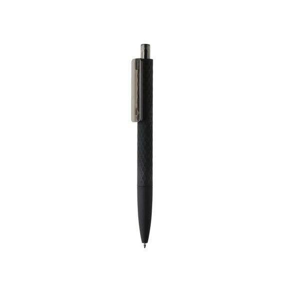 X3 RCS certified R-ABS black smooth touch pen, black