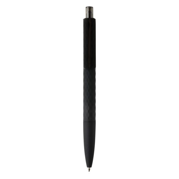 X3 RCS certified R-ABS black smooth touch pen, black