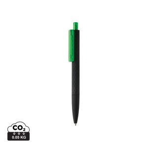 X3 black smooth touch pen, green